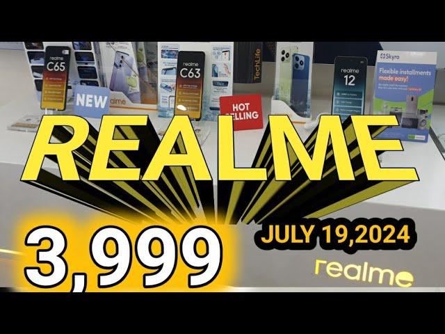 REALME PRICES UPDATE GT 6,C63,C65,REALME11,125G,12+5G,12PRO+5G,NOTE50