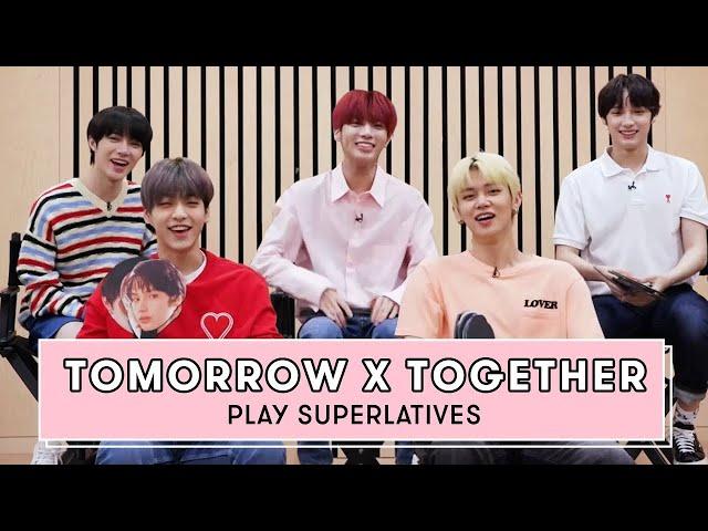 [РУС.СУБ] [RUS.SUB] TOMORROW X TOGETHER Рассказывают Кто Самый Смешной, Романтичный и Многое другое