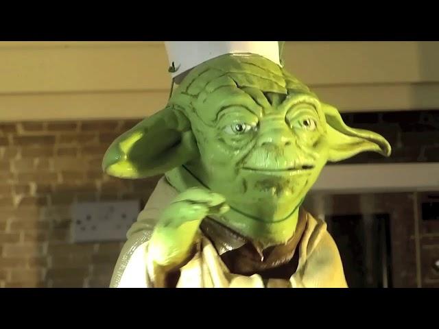 Puppet Yoda (Bakes A Cake)-Re-uploaded