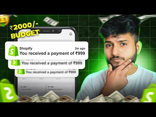 I Tried Indian Dropshipping with ₹2000 Budget! SHOCKING RESULTS