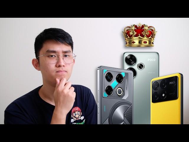 ULTIMATE Budget Gaming COMPARISON - POCO X6 Pro / F6 / Infinix GT20 Pro