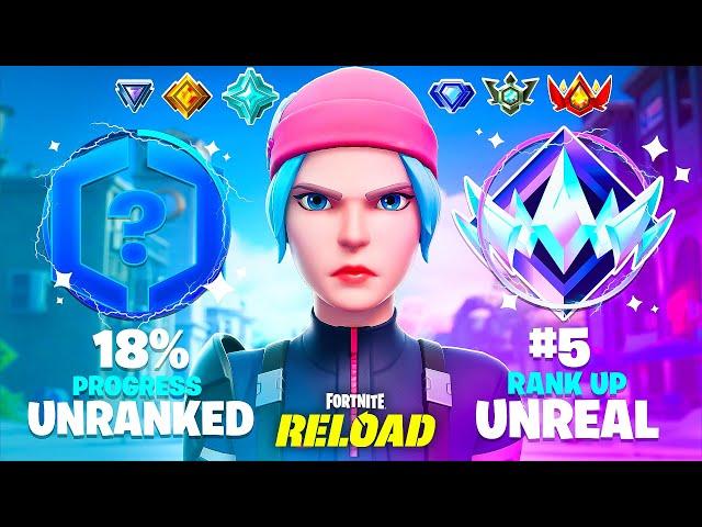 Unranked To Unreal Speedrun In 24 Hours! (Fortnite Reload)