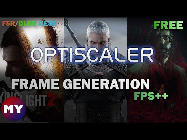 Free Frame Generation In *Almost* Any Game! || Optiscaler