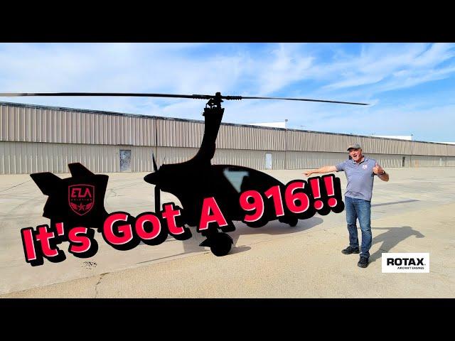 Sleek Gyrocopter With a Hotrod Engine Climbs Crazy! #fyp