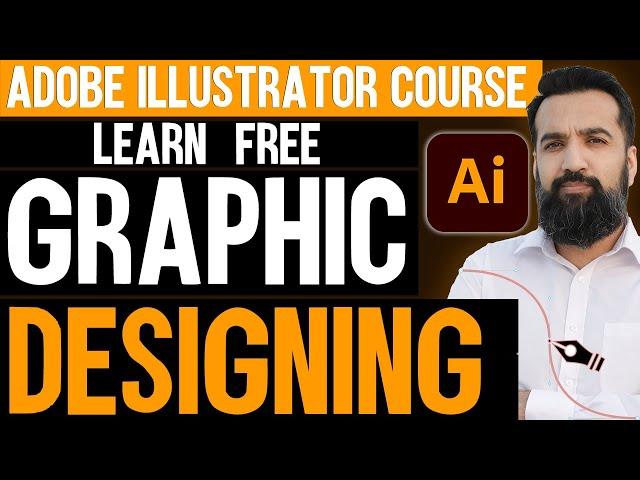 FREE Graphic Design Course | Adobe illustrator | Beginner to Advance Tutorial in Hindi & Urdu