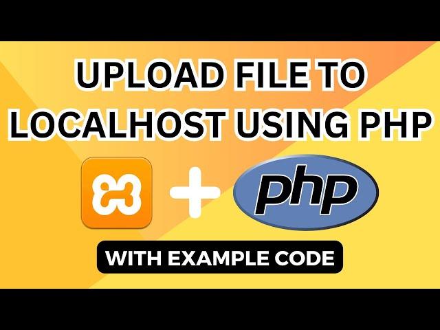 How to Upload File in PHP using XAMPP (New)