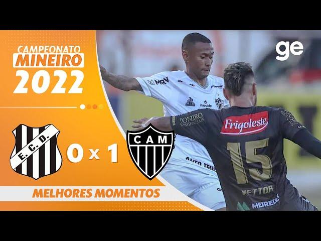 DEMOCRATA 0 X 1 ATLÉTICO-MG | MELHORES MOMENTOS | 10ª RODADA MINEIRO 2022 | ge.globo