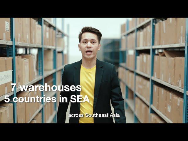 Warehouse fulfillment  operation at Boxme Thailand
