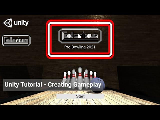 Unity Beginner Tutorial - Creating Gameplay