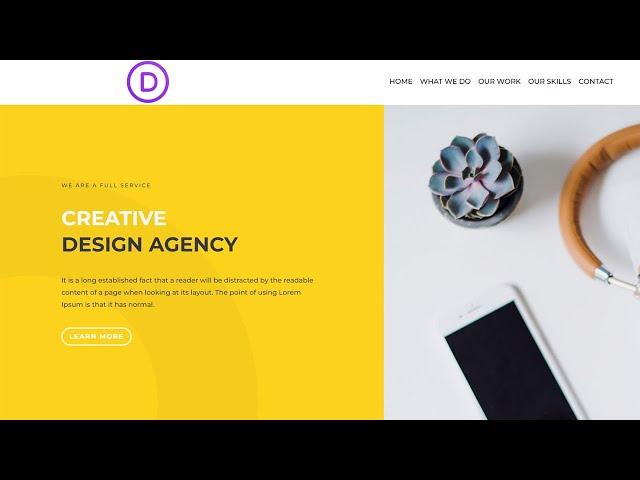 How To Create One Page Websites With Divi