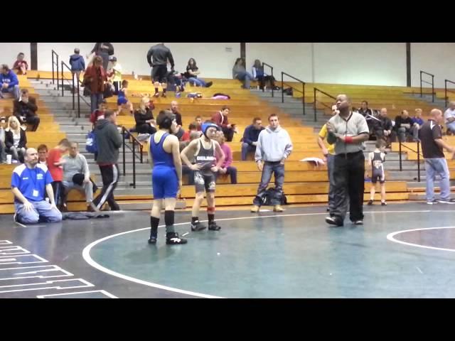 Sal famularo wrestling @ home vs delran