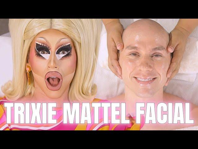 I GAVE TRIXIE MATTEL A FACIAL | PatrickStarrr