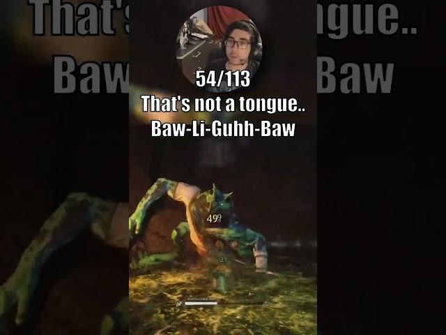 wait, that's not a frog tongue...