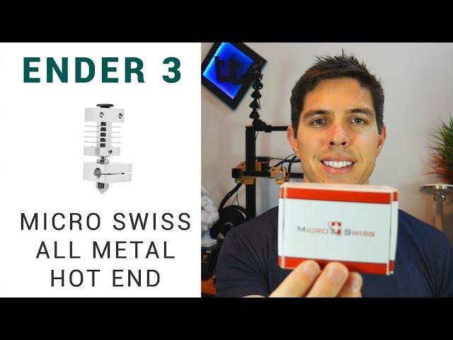 Ender 3 Micro Swiss all metal hot end