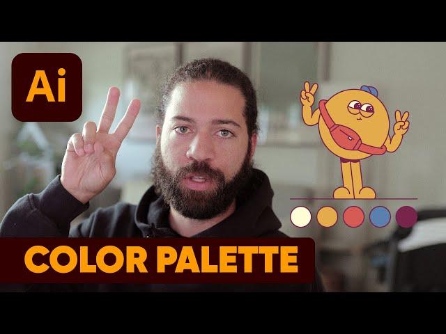 How to create a color palette in Adobe Illustrator