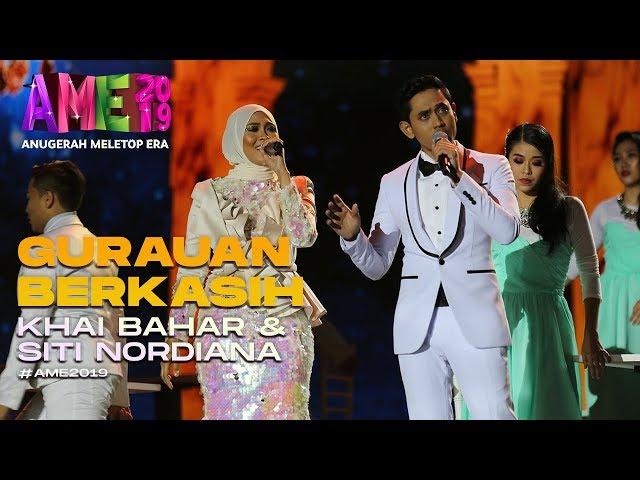 AME2019 | Khai Bahar & Siti Nordiana | Gurauan Berkasih | Anugerah MeleTOP ERA