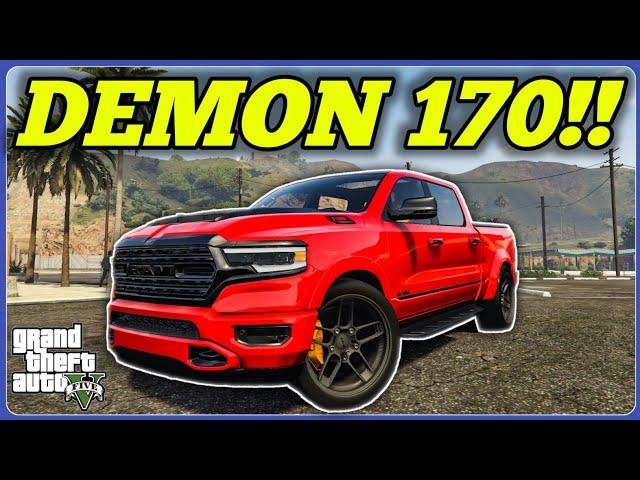 GTA 5 Mods: 2025 RAM Demon 170 #gta5mods #gta5 #gtav