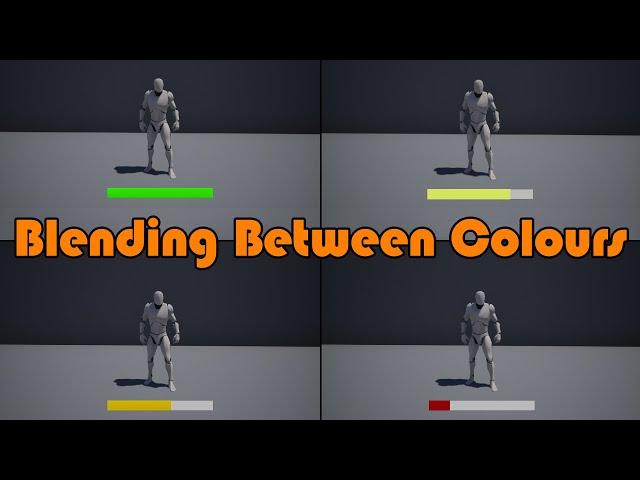 Blending Between Colours | Dynamic Progress Bar Example - Unreal Engine Tutorial