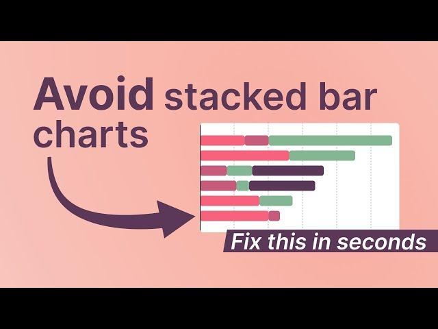 Fix stacked bar charts in seconds