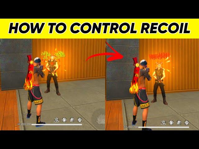 How To Control Recoil In Free Fire || Free Fire Gun Recoil Control Kivabe Korbo - GAMING MS BANGLA