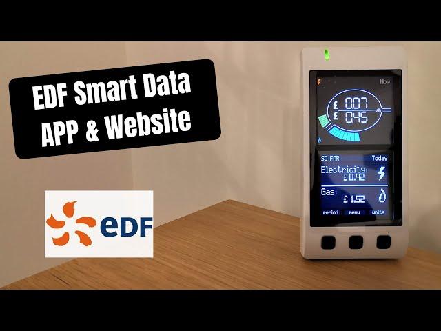 EDF Smart Energy Monitor Website and App