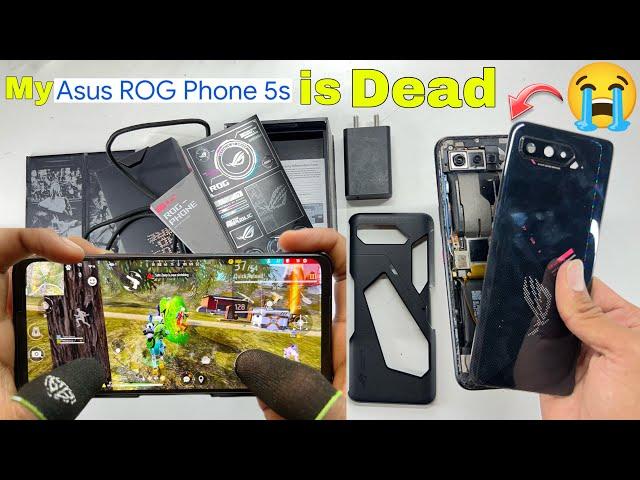 My Asus rog phone 5s is dead This was my favorite gaming phone