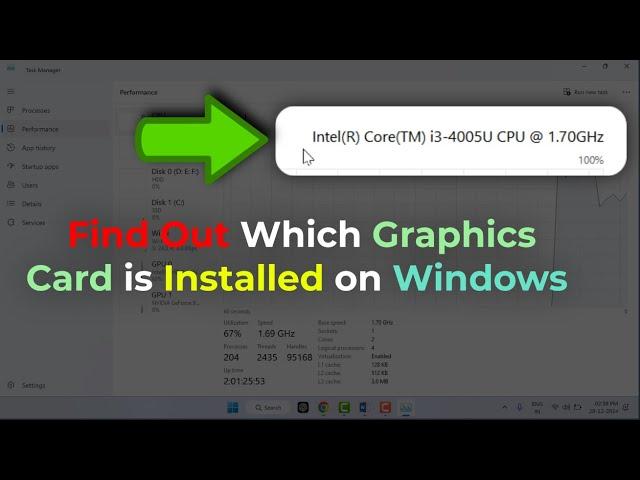 How to Check Which Graphics Card You Have in Windows 11 PC/Laptop