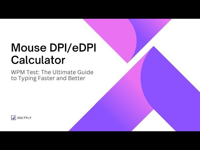 Mouse DPIeDPI Calculator: The Ultimate Tool to Optimize Your Mouse Settings for Gaming