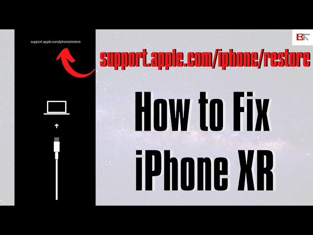 See Restore Screen on iPhone XR? 4 Quick Fixes to Bypass support.apple.com/iphone/restore