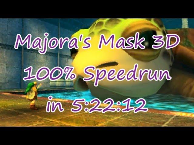 Majora's Mask 3D 100% Speedrun in 5:22:12