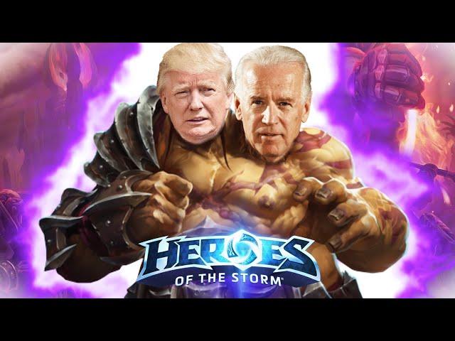 The US Presidents Play Heroes of the Storm...