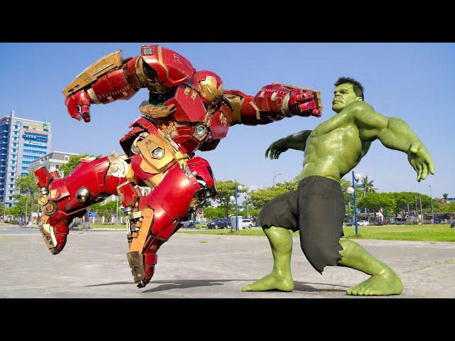 Transformers: The Last Knight - Hulk vs Iron Man Final Fight | Paramount Pictures [HD]