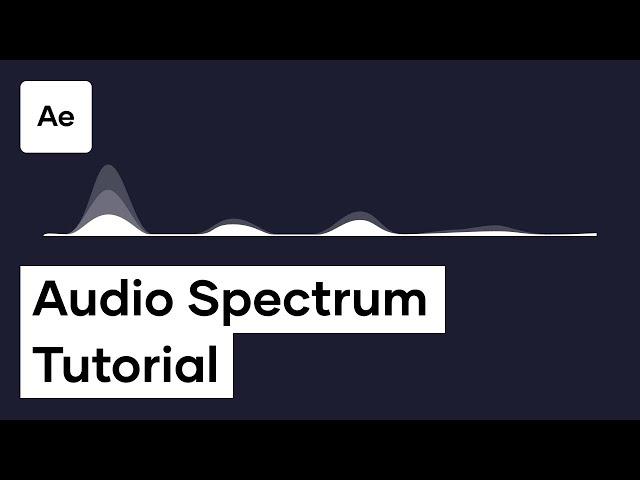 How To Create An Audio Spectrum In Adobe After Effects