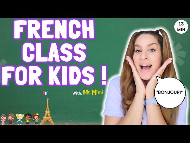 Learn to talk French with Ms Mimi - Videos for Toddlers - Songs - Games & Speech Practice