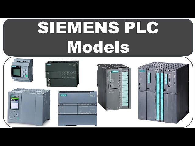 Types of Siemens PLC SIEMENS PLC Models #siemensplc