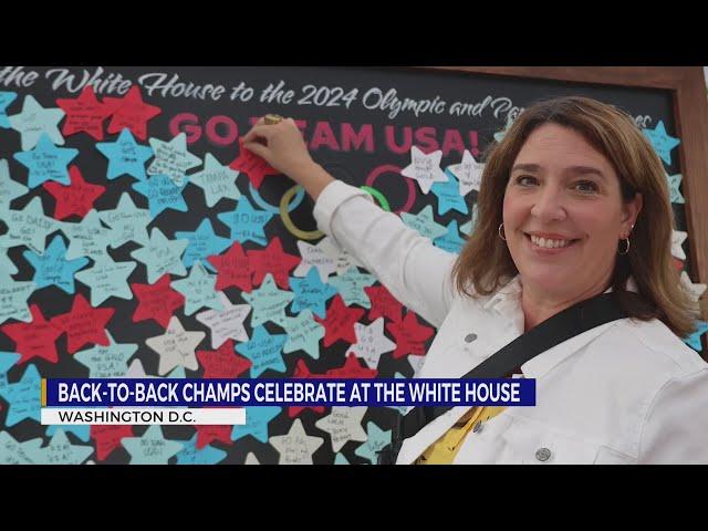 Juniata College Women’s Volleyball team honored at the White House