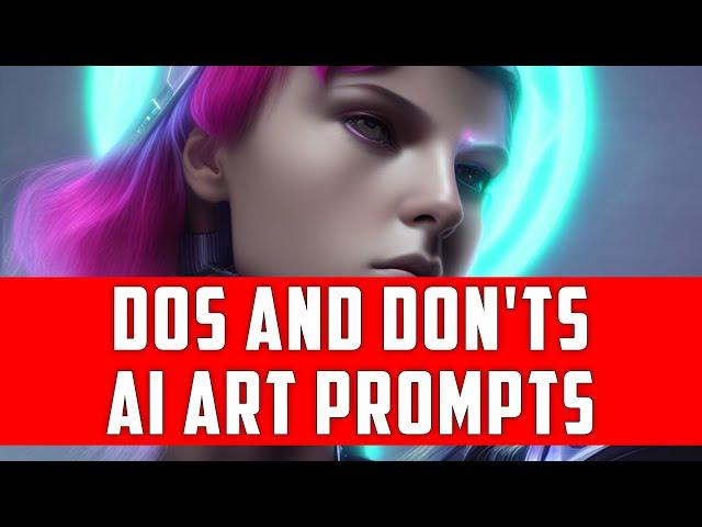How to properly write AI Art text prompts