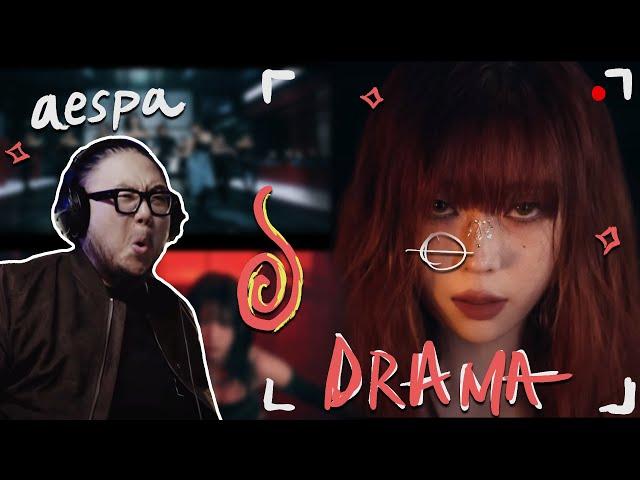 The Kulture Study: aespa 'DRAMA' MV REACION & REACTION