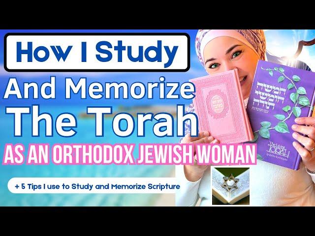 How I Study and Memorize the Torah as an Orthodox Sephardic Jewish Woman | Spring morning with G.od