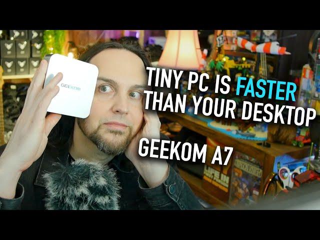 Geekom A7 Mini PC | TINY Ryzen 9 7940HS PC That's Insanely Fast