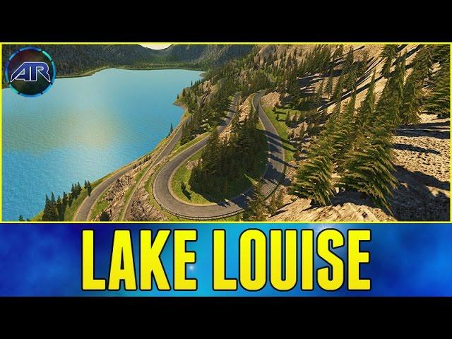 Assetto Corsa : WORLDS BEST BARREL ROLL!!! (Lake Louise Map Showcase)