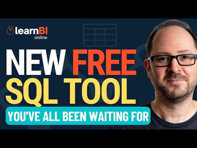 New FREE SQL TOOL You've All Been Waiting For!