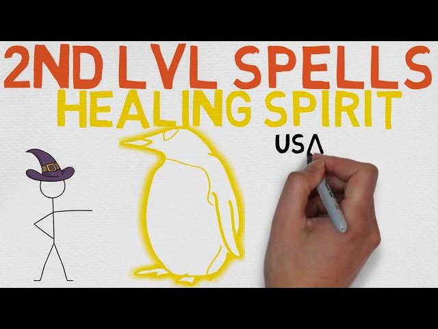 2nd Level Spell #36: Healing Spirit (5E)