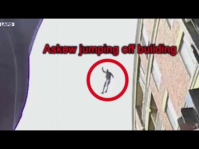 Man jumps off building trying to get away from cops -- and lives