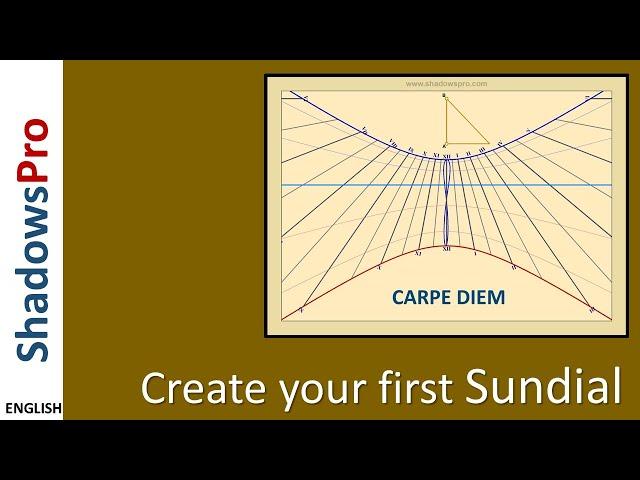 Create your first sundial in a few clicks