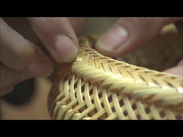 Ancient Technology of Making Beppu Bamboo Crafts - Incredible Bamboo Woodworking Skills