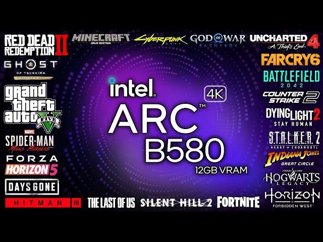 Intel ARC B580 is a 4K GPU - Test in 25 Games