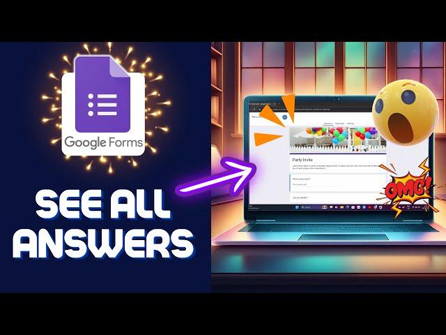How To See All The Answers in Google Forms 2024 (Secret Method)