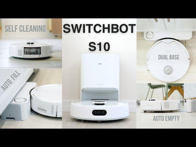 SwitchBot S10: The First Maintenance-Free All In One Robot Vacuum