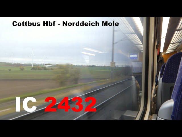 By double decker through Northern Germany: IC 2432 ride Cottbus - Norddeich Mole | Intercity 2